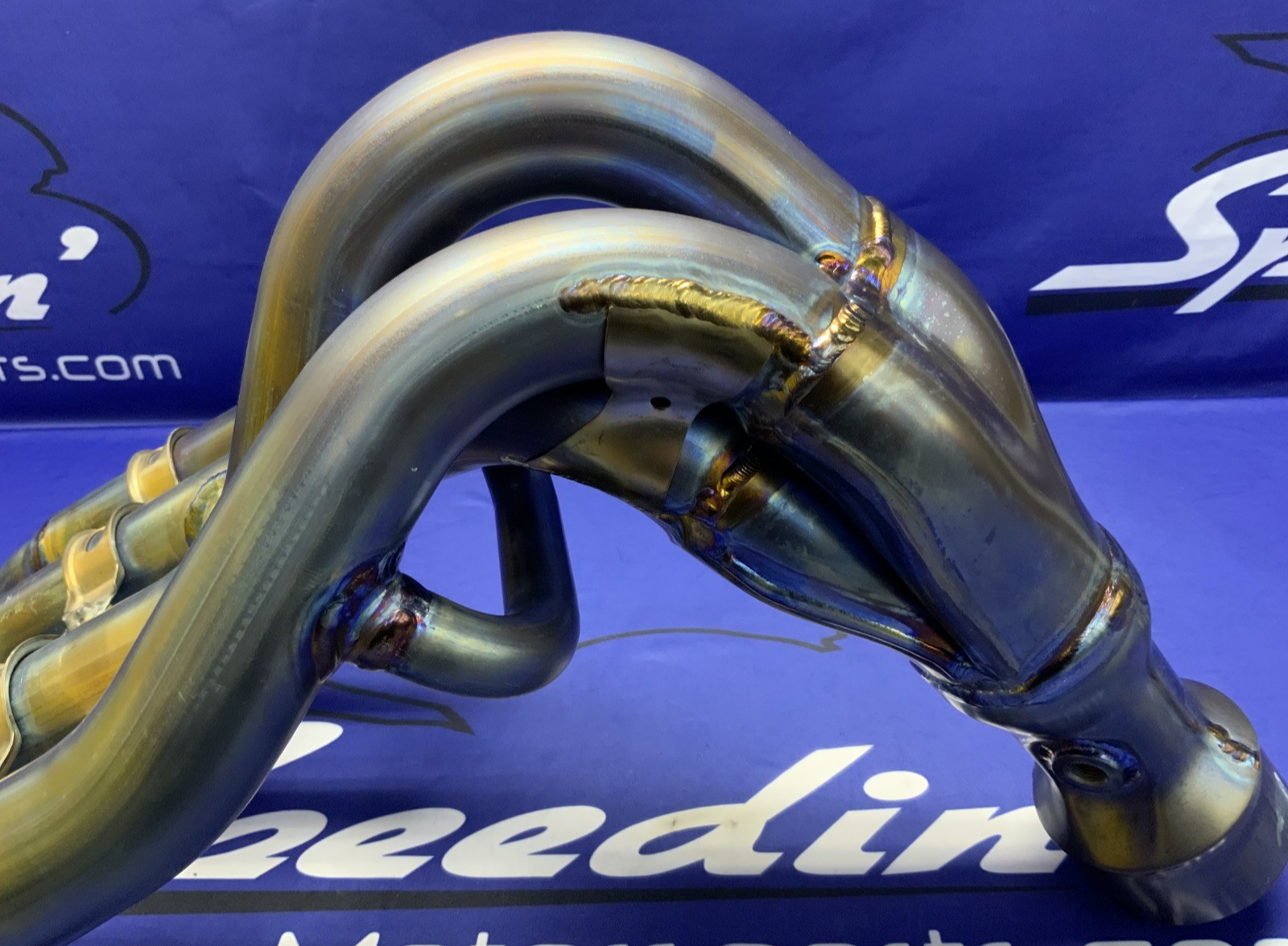 Kawasaki Exhaust Manifold (Titanium) ZX-10R/RR 2021-2025 OEM 39178-0390
