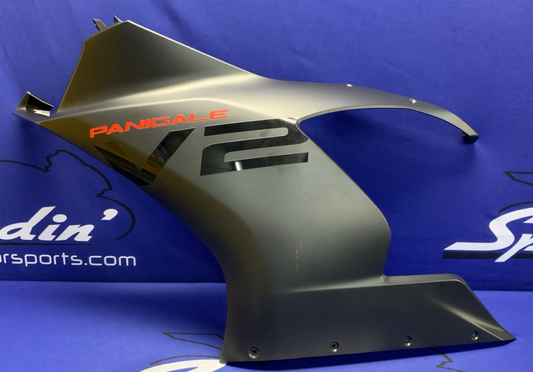 Ducati Left Upper Fairing (Thrilling Black) Panigale V2 2020-2025 OEM 4801A871AS
