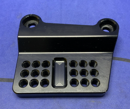 Graves Motorsports Left Hand Rear Set Bracket ZX-6R 2019-2023 LAK-19ZX6R-KA