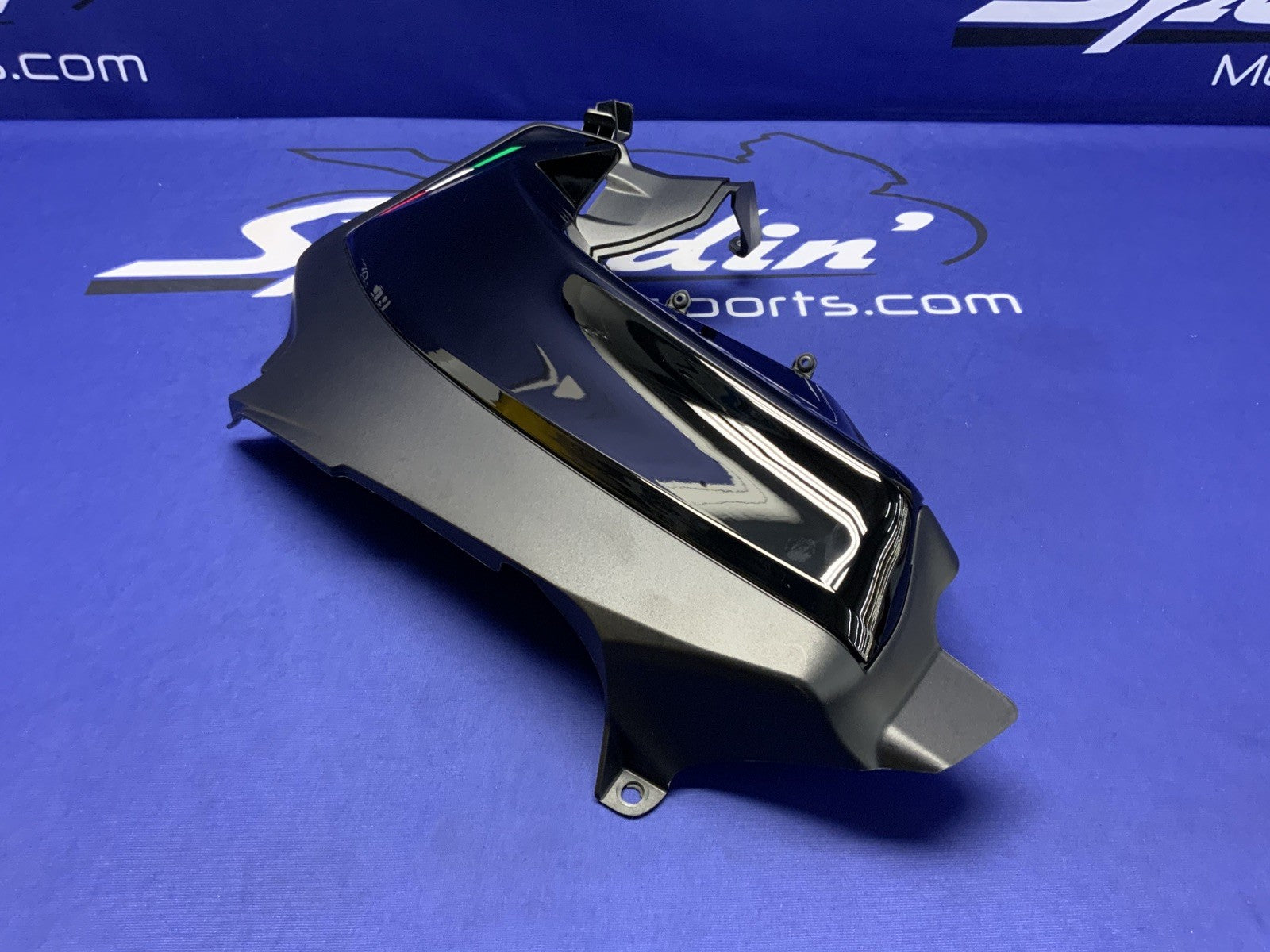 Ducati Left Tank Fairing (Thrilling Black) Panigale V2 20-25 OEM 4801B041AD-1