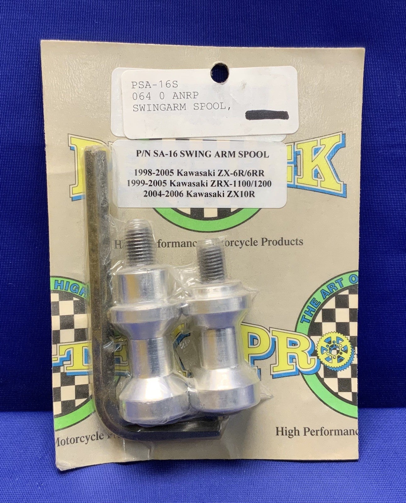 Pro Tek Swing Arm Spool (Silver) ZX-6R 1998-2005 SA-16
