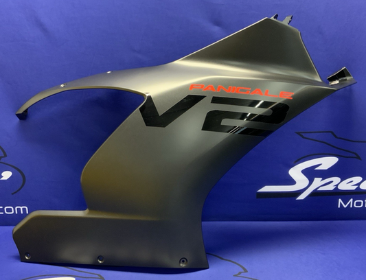 Ducati Right Upper Fairing (Thrilling Black) Panigale V2 20-25 OEM 4801A861AS-1