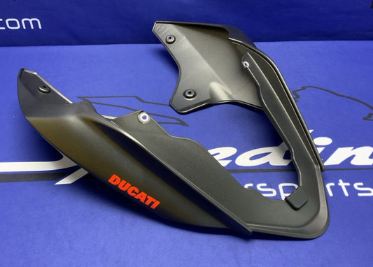 Ducati Rear Tail Fairing Assembly (Black) Panigale V2 20-25 OEM 48222551AS