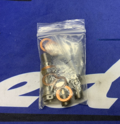 Core Moto Front & Rear Brake Lines W/ Pressure Fitting YZF-R6 2017-26 CTFR-2047