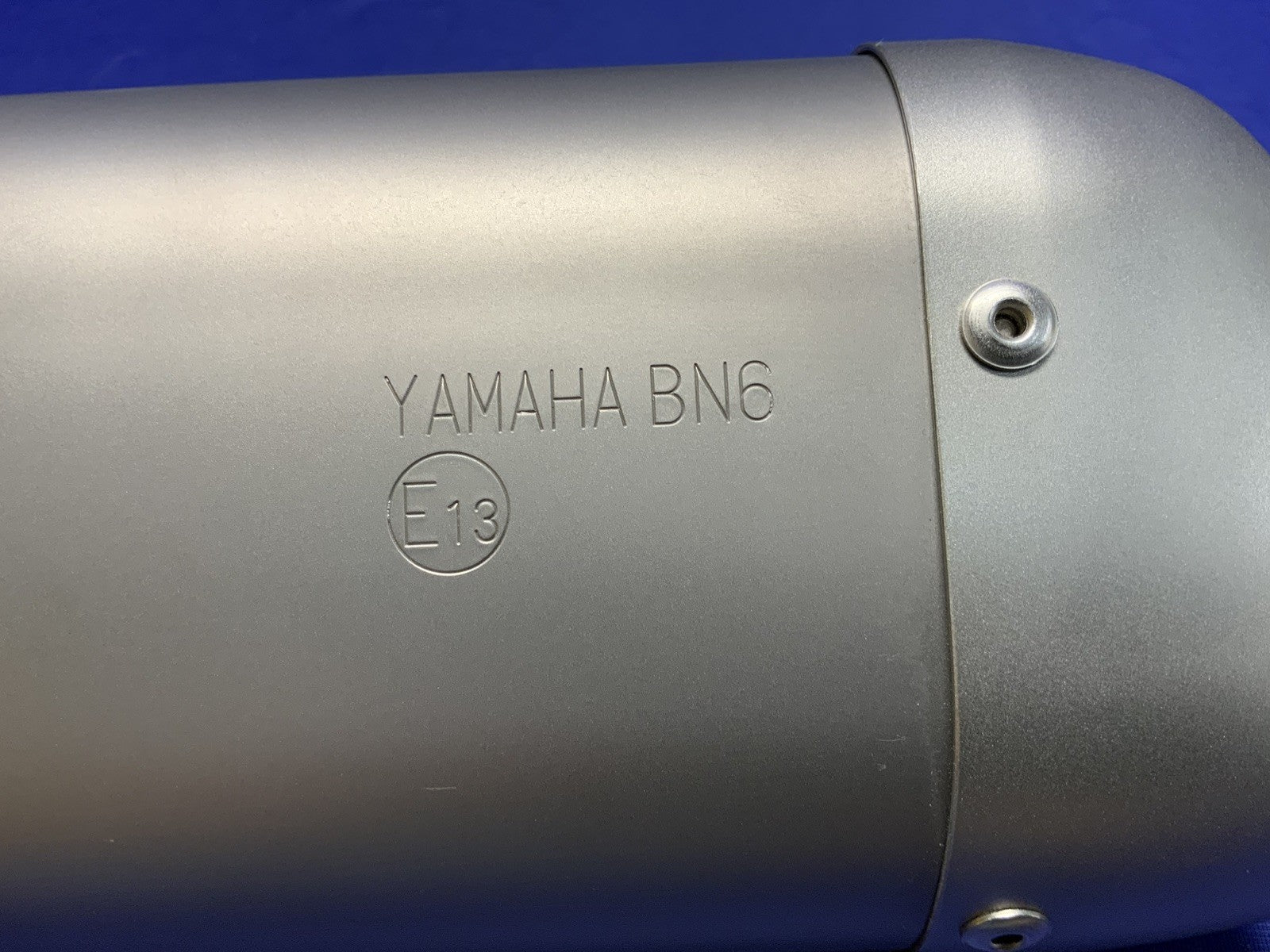 Yamaha Titanium Exhaust Silencer YZF-R6 2023-2026 OEM BN6-14753-00-00