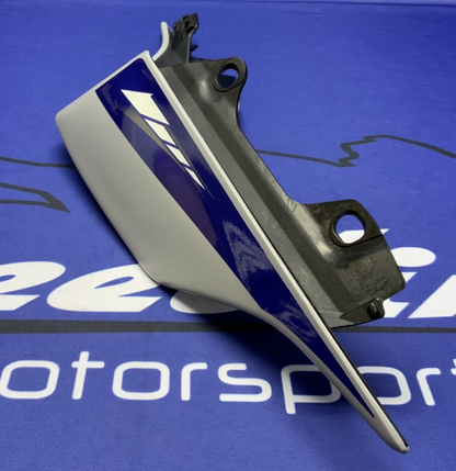 Yamaha Left Tail Fairing (Gray & Blue) YZF-R6 2017-2024 OEM BN6-W2171-50-P5