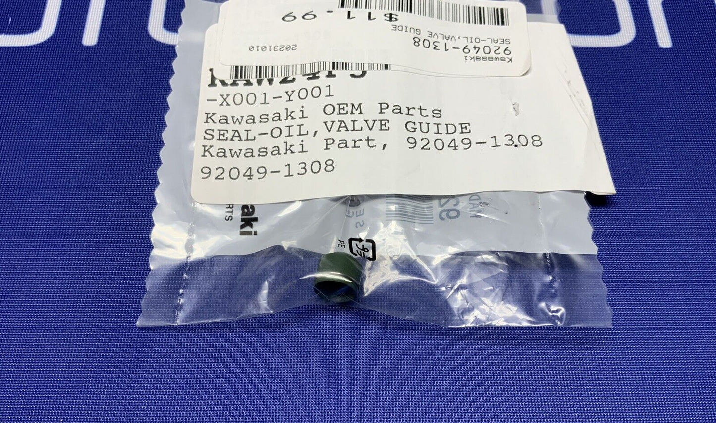 Kawasaki Valve Guide Oil Seal ZX-6R 1995-2024 OEM 92049-1308
