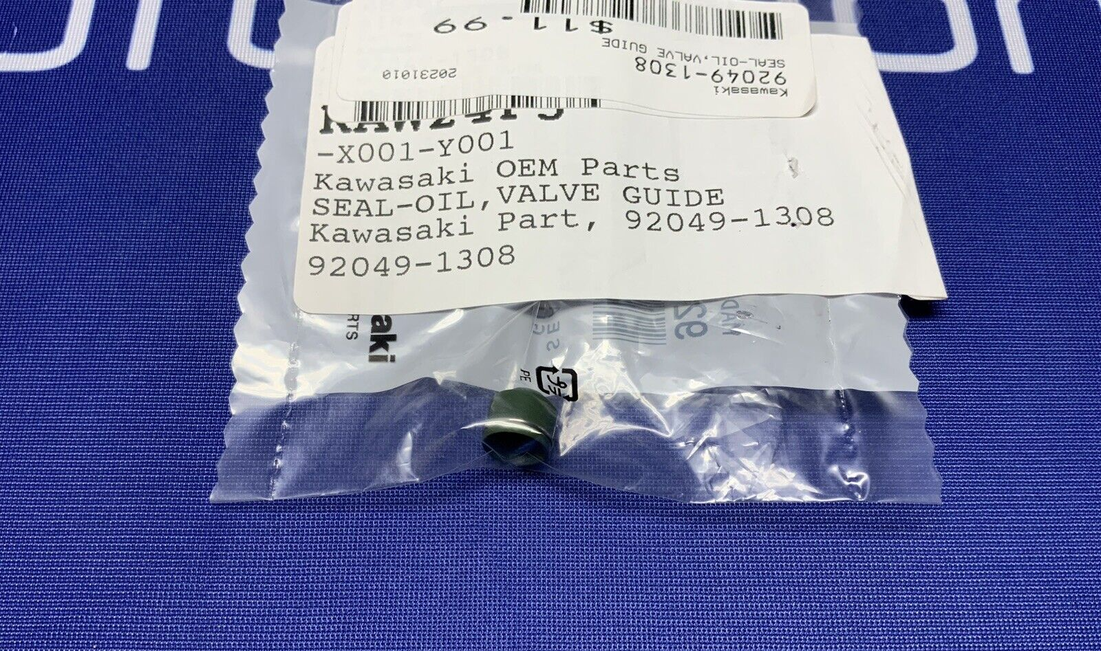 Kawasaki Valve Guide Oil Seal ZX-6R 1995-2024 OEM 92049-1308