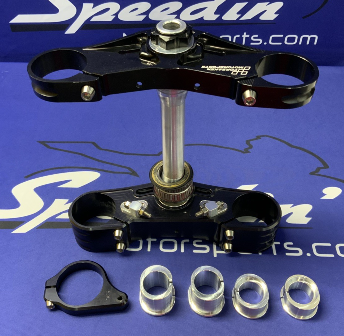 Forsaken Motorsports Triple Clamps Ohlins Aprilia RSV4 2015-2020 RSV415TCBK