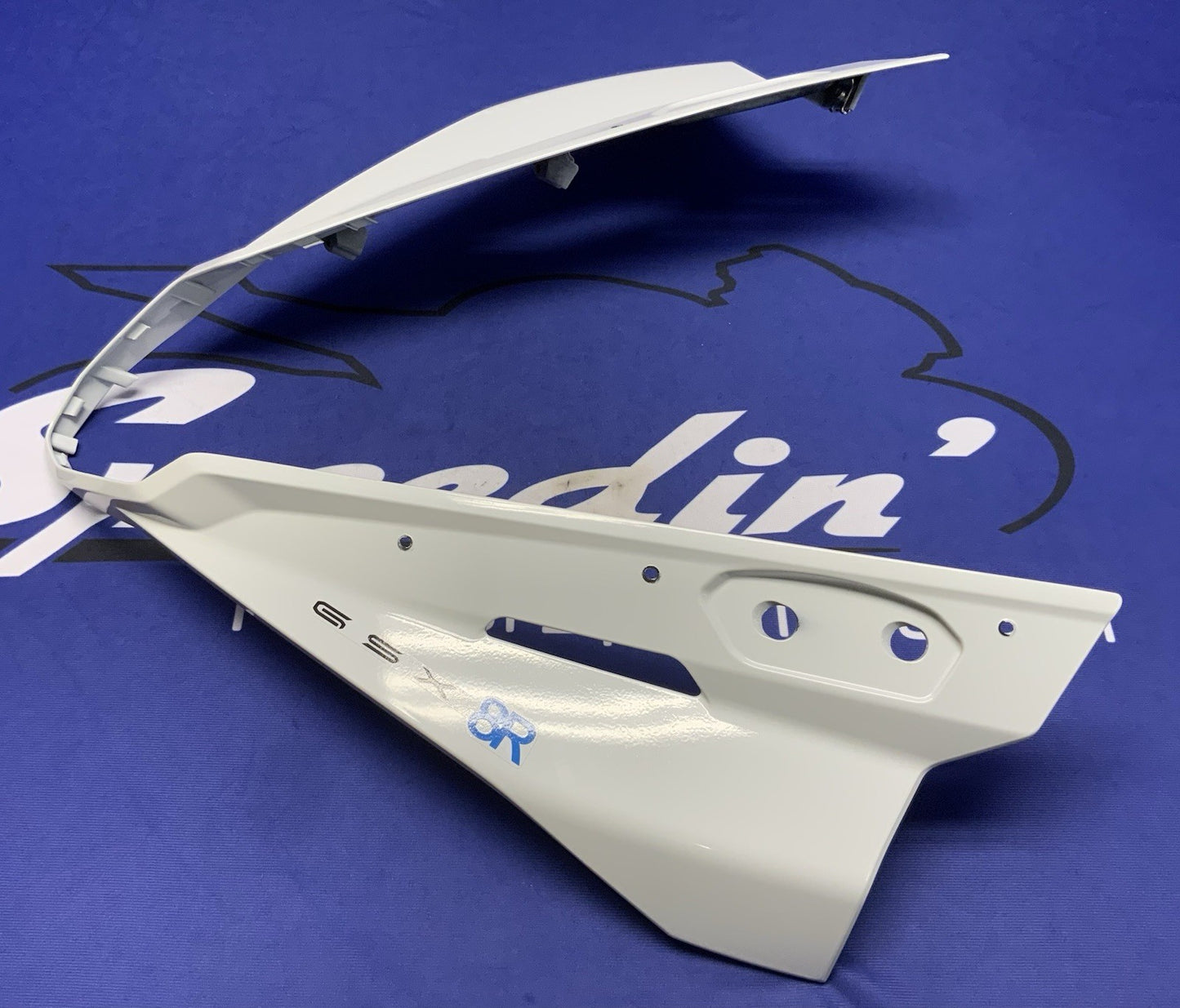 Suzuki Front Cowling (White) GSX-8R 2024-2026 OEM 94410-25L01-QU2