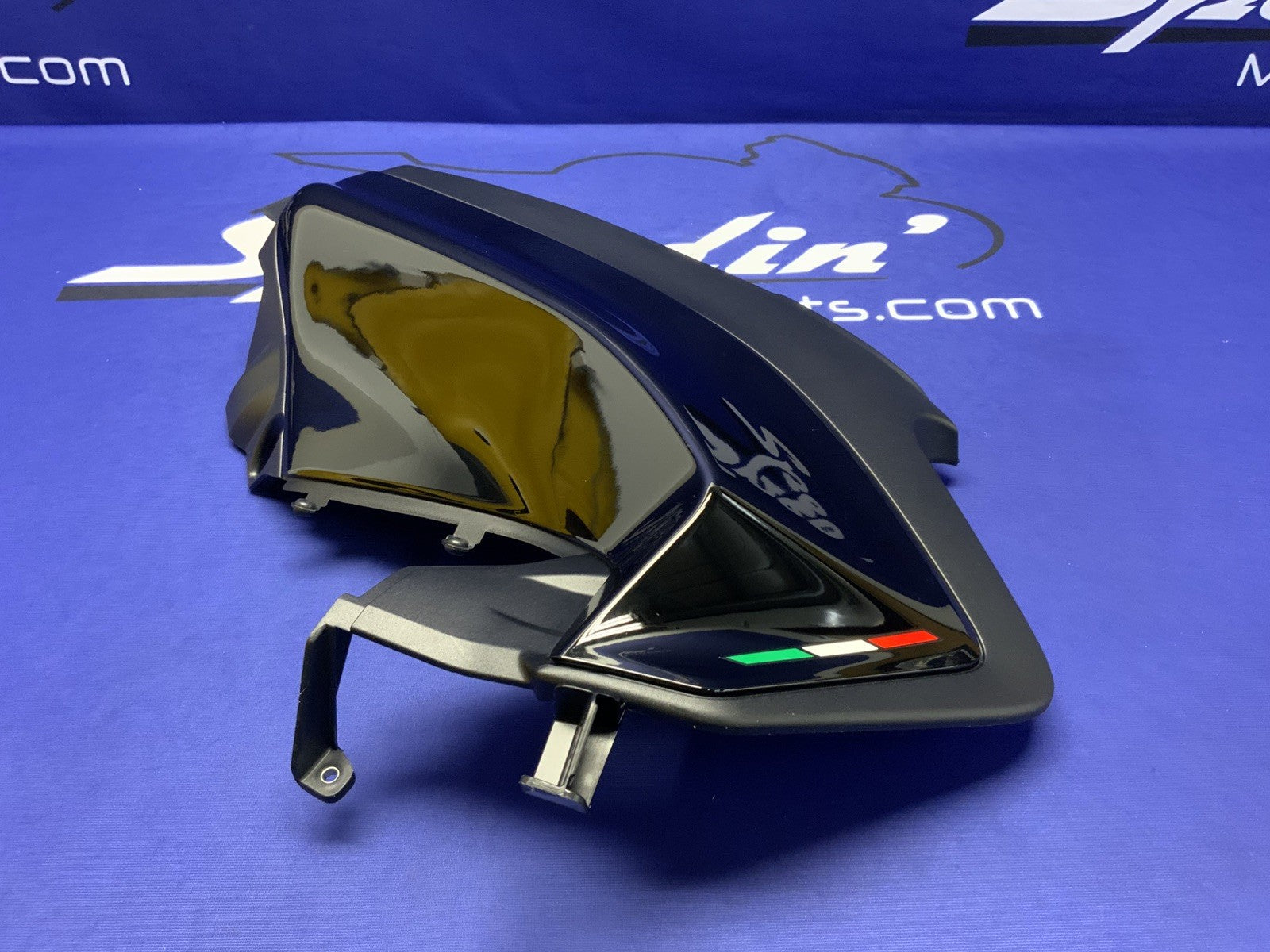 Ducati Left Tank Fairing (Thrilling Black) Panigale V2 20-25 OEM 4801B041AD-1
