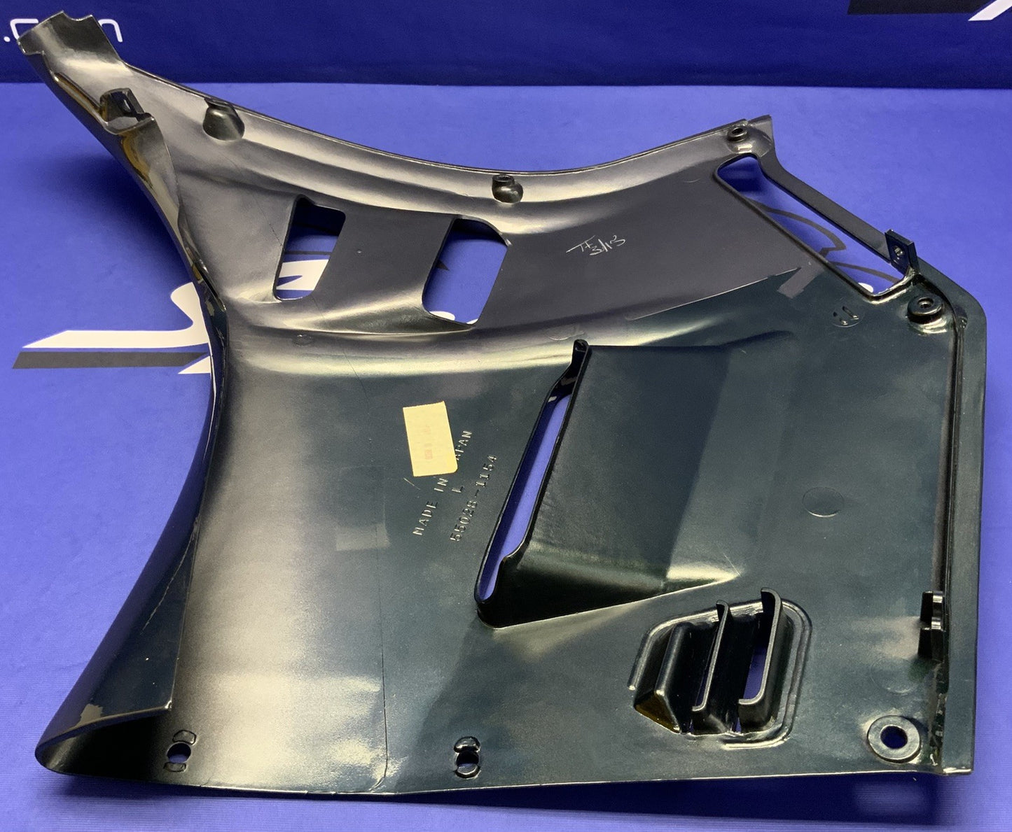 Kawasaki Left Side Fairing (Green/Grey) ZG1000 1997-1998 OEM 55028-1154-3H