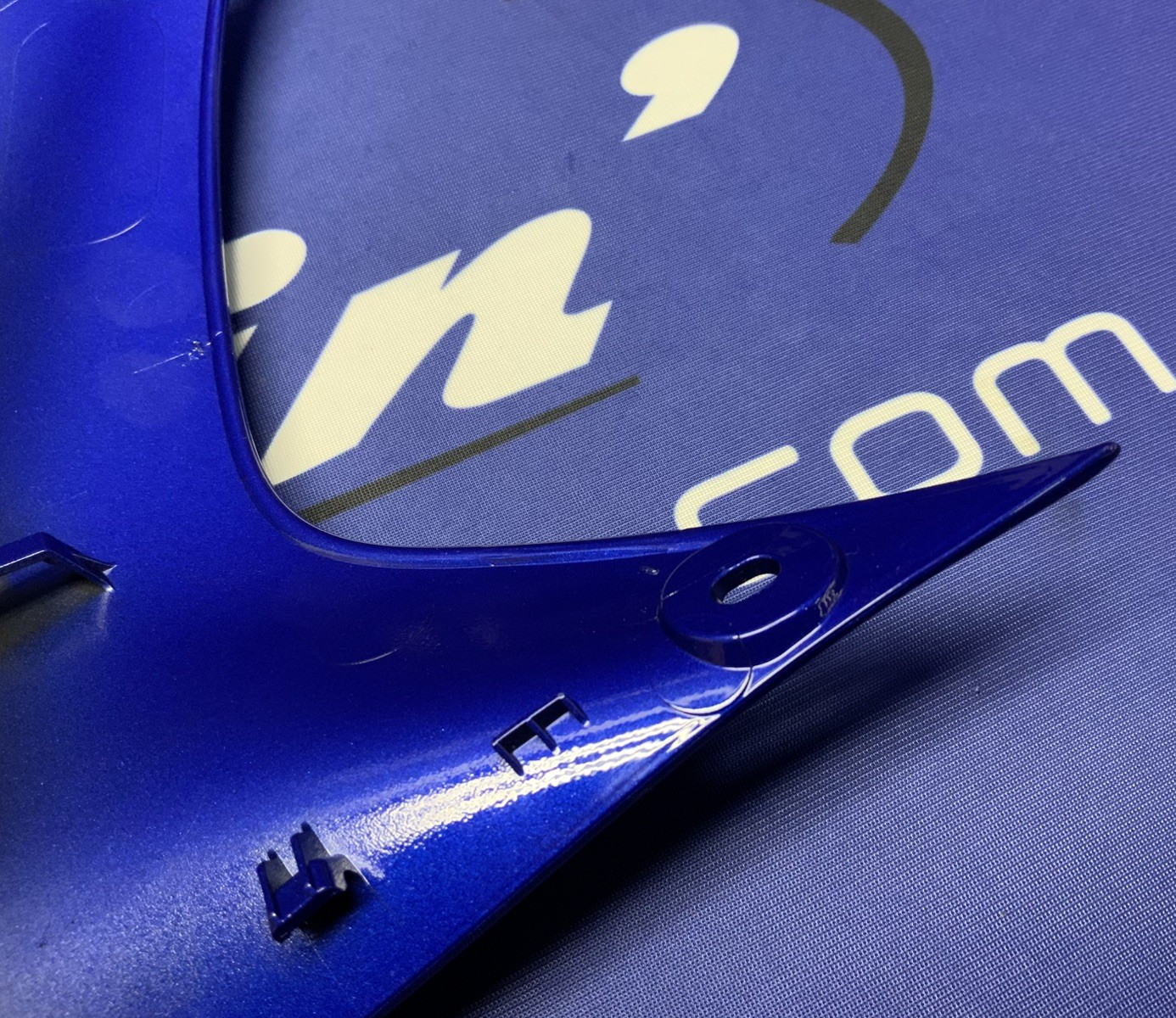 Yamaha Left Lower Fairing (Blue) YZF-R7 2022-2025 OEM BEB-2172G-00-P4