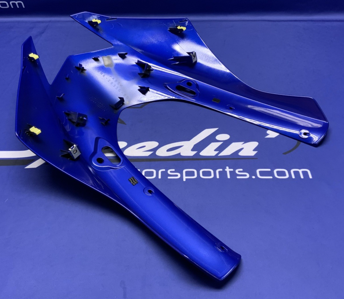 Yamaha Front Upper Cowling (Blue) YZF-R6 2017-2024 OEM BN6-Y283G-C0-P0