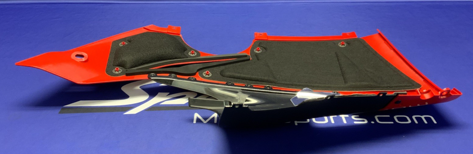 Ducati Left Lower Fairing (RED) Panigale V4 2020-2021 OEM 48019275BA
