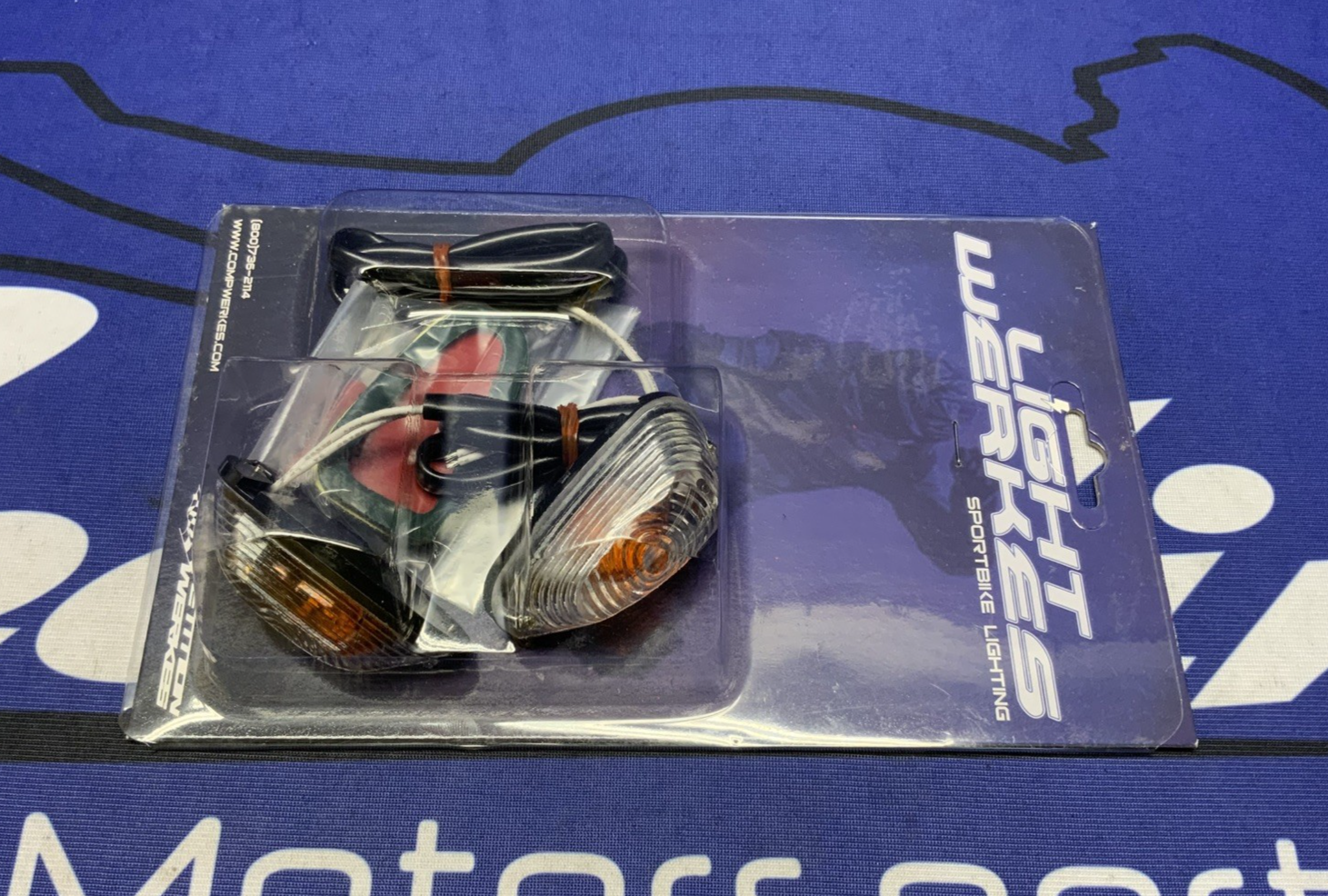 Light Werkes Sportbike Lighting Turn Signal Set F9772