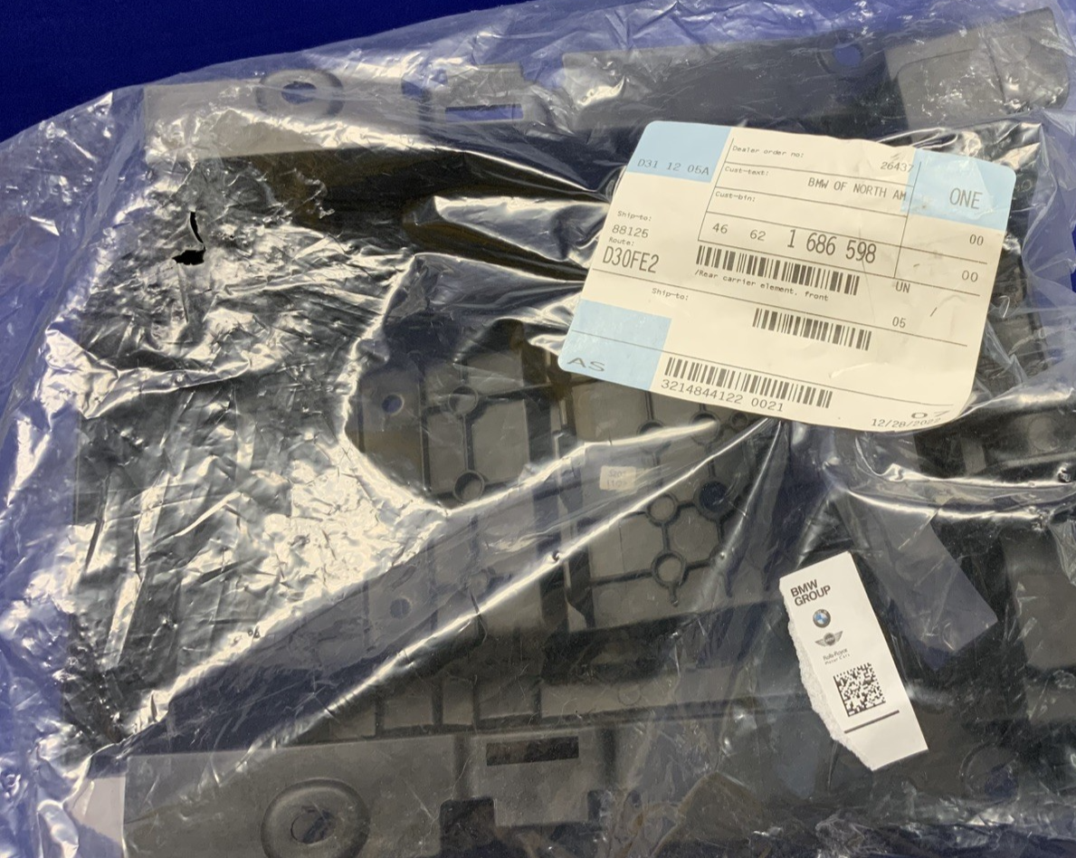BMW Front Rear Carrier Element S1000RR 2019-2025 OEM 46621686598