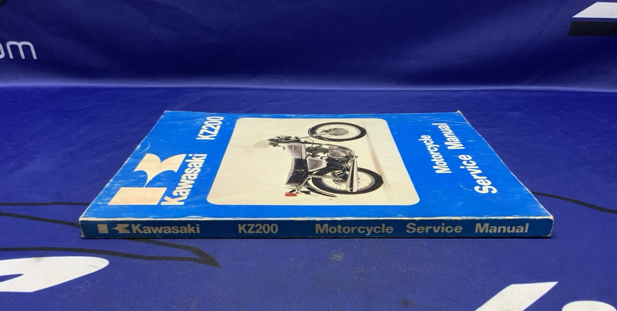 Kawasaki KZ200 Service Manual 1977-1981 OEM 99931-541-03