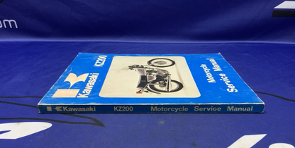 Kawasaki KZ200 Service Manual 1977-1981 OEM 99931-541-03