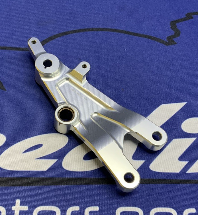 Ducati Left Footpeg Plate Holder & Heel Guard Panigale V4 2022 OEM 96221061AA