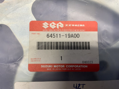 Suzuki Rear Sprocket LT250R QuadRacer 1985-1992 520 42 Tooth OEM 64511-19A00