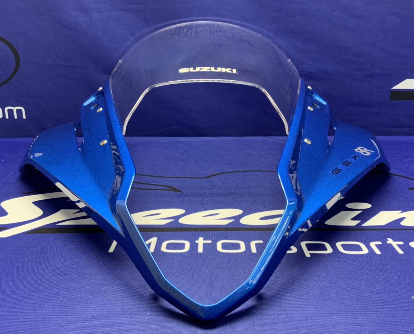 Suzuki Front Cowling W/ Windscreen(Triton Blue) GSX-8R 24-26 OEM 94410-25L01-6CX
