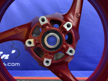 Suzuki Rear Wheel (Red) GSX-R600/750 2023-2024 OEM 64111-14J00-QGY