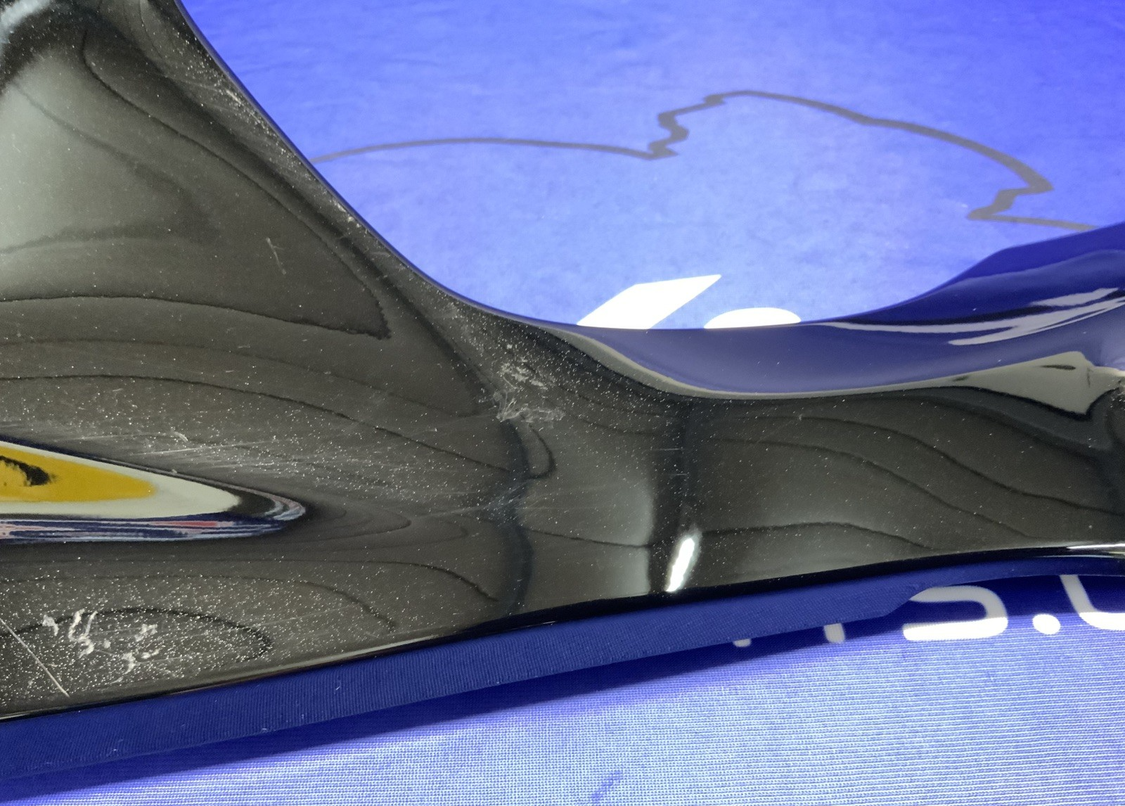 Yamaha Right Upper Fairing (Black) YZF-R7 2022-2025 OEM BEB-2837M-00-P4