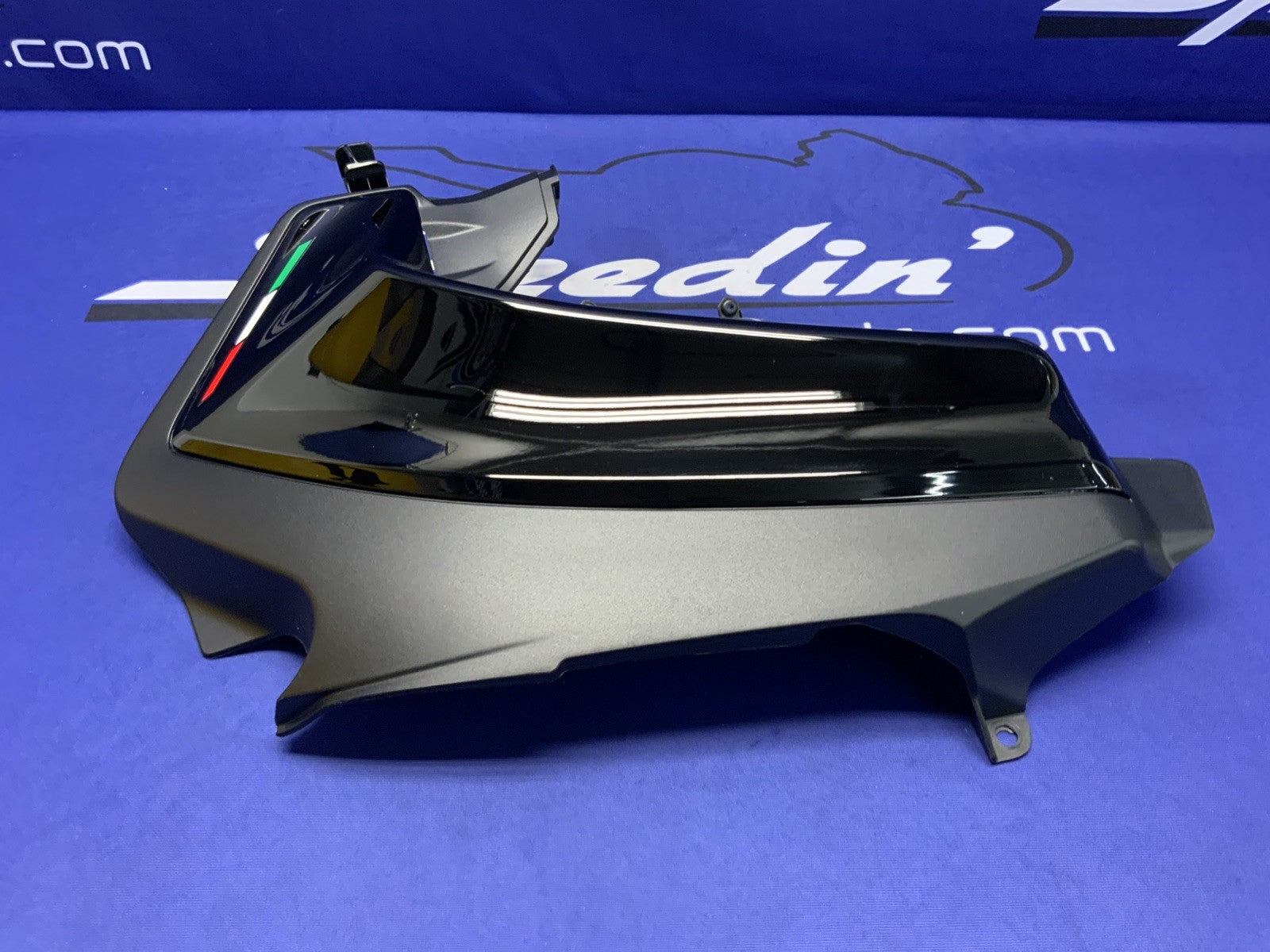 Ducati Left Tank Fairing (Thrilling Black) Panigale V2 20-25 OEM 4801B041AD-1