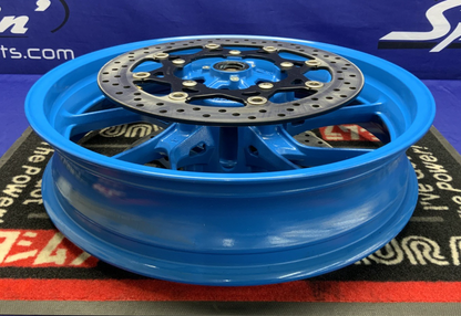 Suzuki Front Wheel W/ Rotors (Blue) GSX-8R 2024-2026 OEM 54111-25L00-QZB