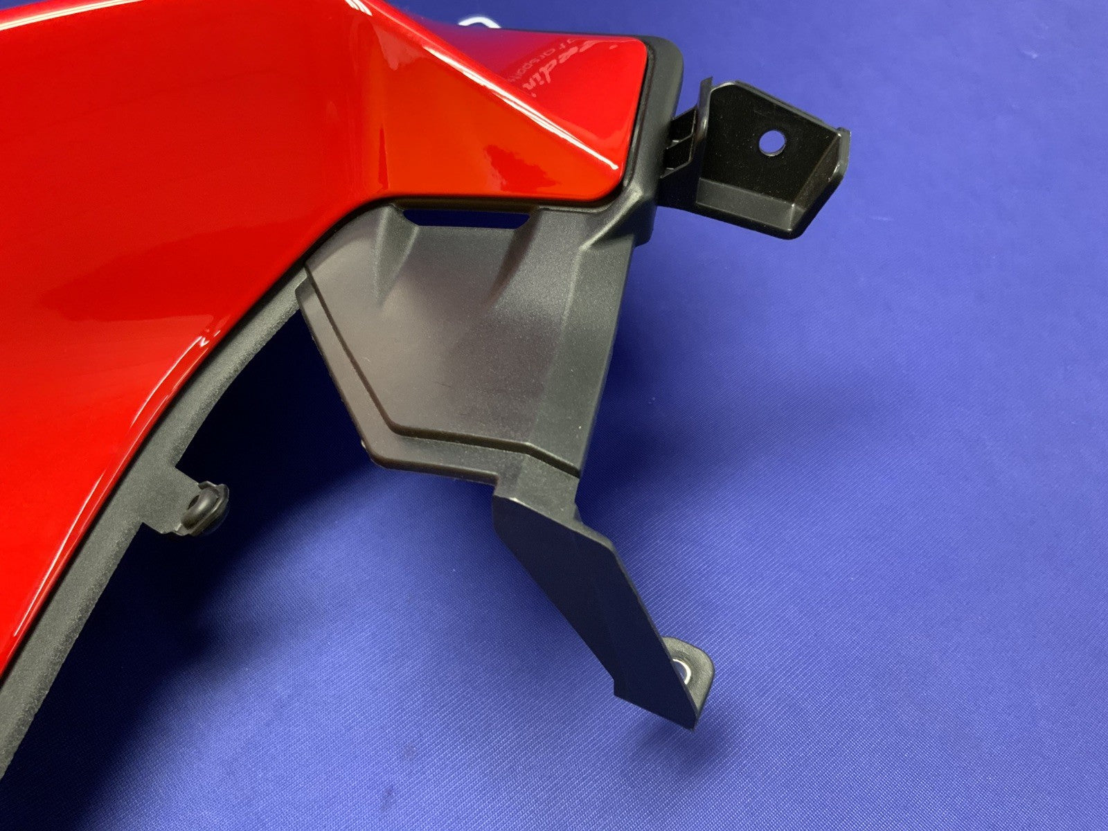 Ducati Left Fuel Tank Fairing Red Panigale V2 2021-2023 OEM 4801B041AC