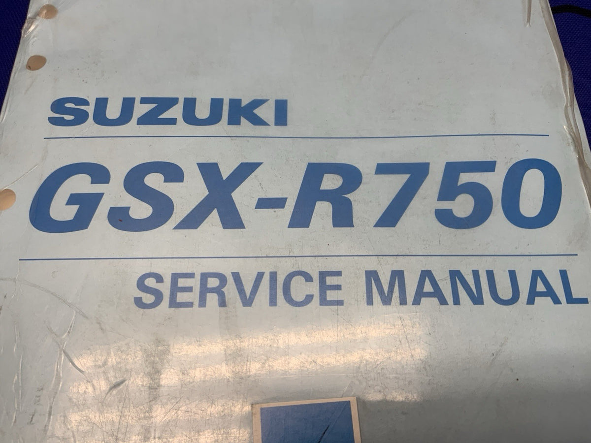 Suzuki GSX-R750 Service Manual 1995-1999 OEM 99500-3708-03E