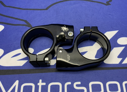 Spider Billet Clip-Ons 25 Offset 50mm 50.25.50-1