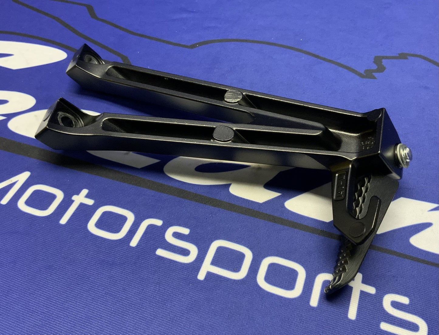 Suzuki Left Passenger Footrest Black GSXR 600/750 2011-2026 OEM 43700-14J30-1
