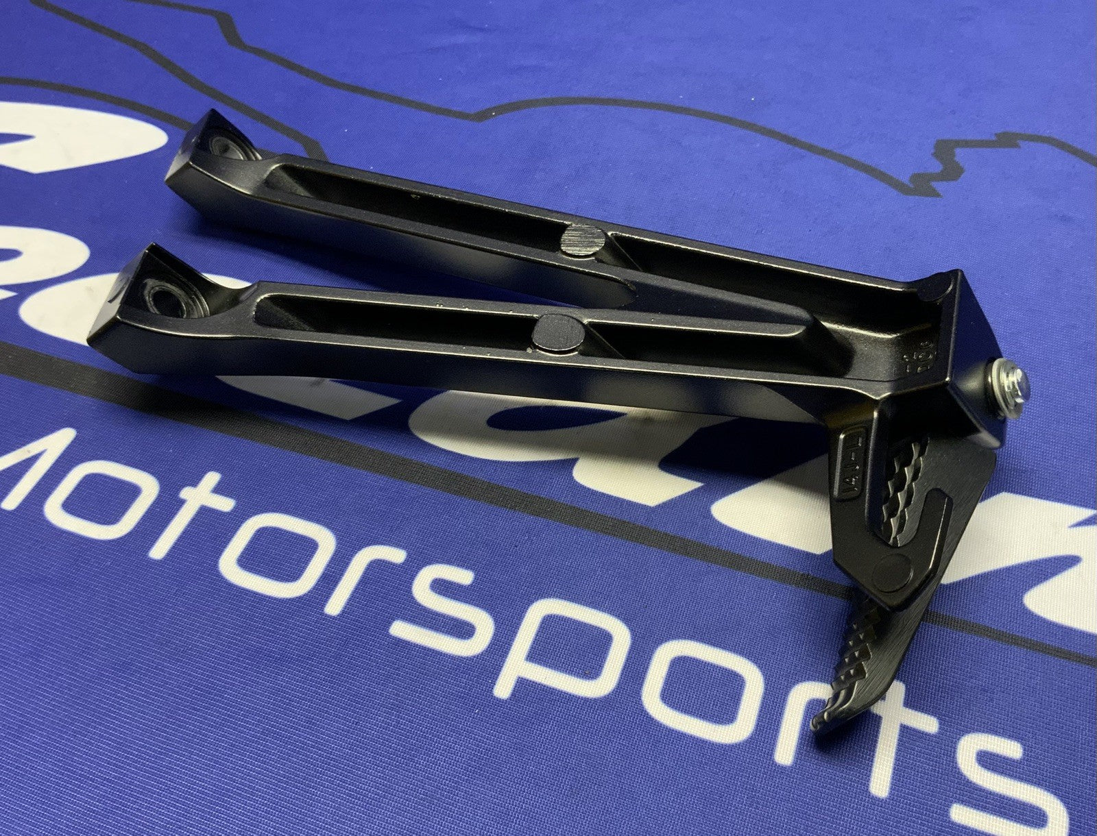 Suzuki Left Passenger Footrest Black GSXR 600/750 2011-2026 OEM 43700-14J30-1