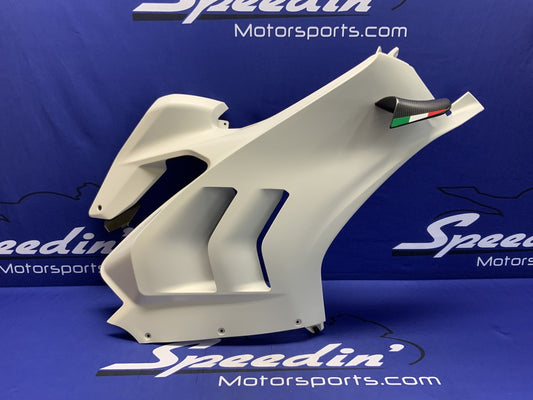 Ducati Upper Right Fairing (White) RACE Panigale V4 2022-2024 OEM 48030491A