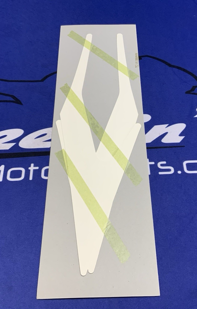 Yamaha Graphic Set Front Fender Raptor 700 2007 OEM 1S3-2157A-00-00