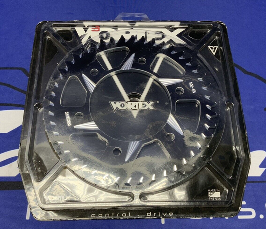 Vortex Racing Rear Sprocket (Black) 525-45T 921ZK-45