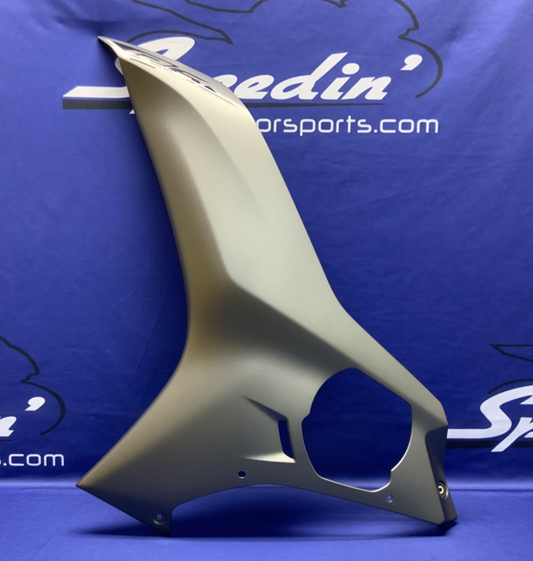 Yamaha Left Lower Fairing (Dark Gray) YZF-R6 2017-2024 OEM BN6-W283U-80-P2