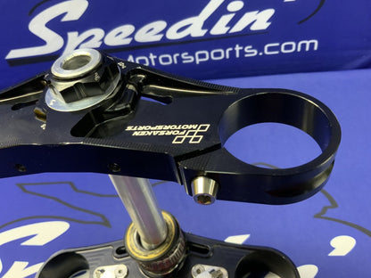 Forsaken Motorsports Triple Clamps Ohlins Aprilia RSV4 2015-2020 RSV415TCBK