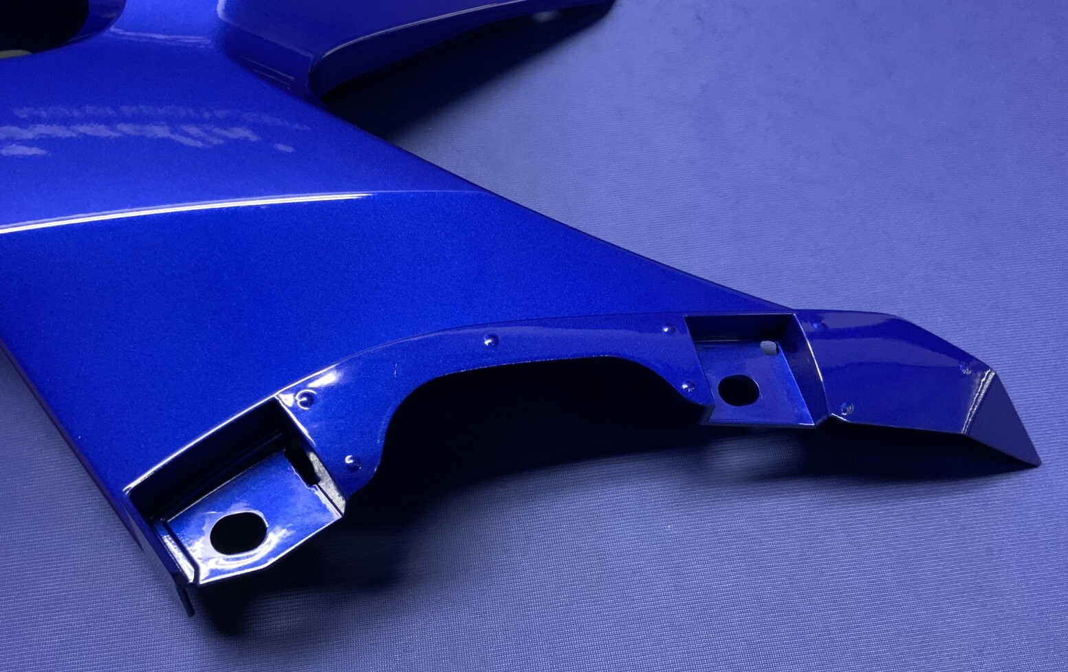 Yamaha Left Upper Fairing (Blue) YZF-R6 2017-2024 OEM BN6-2117V-00-P0