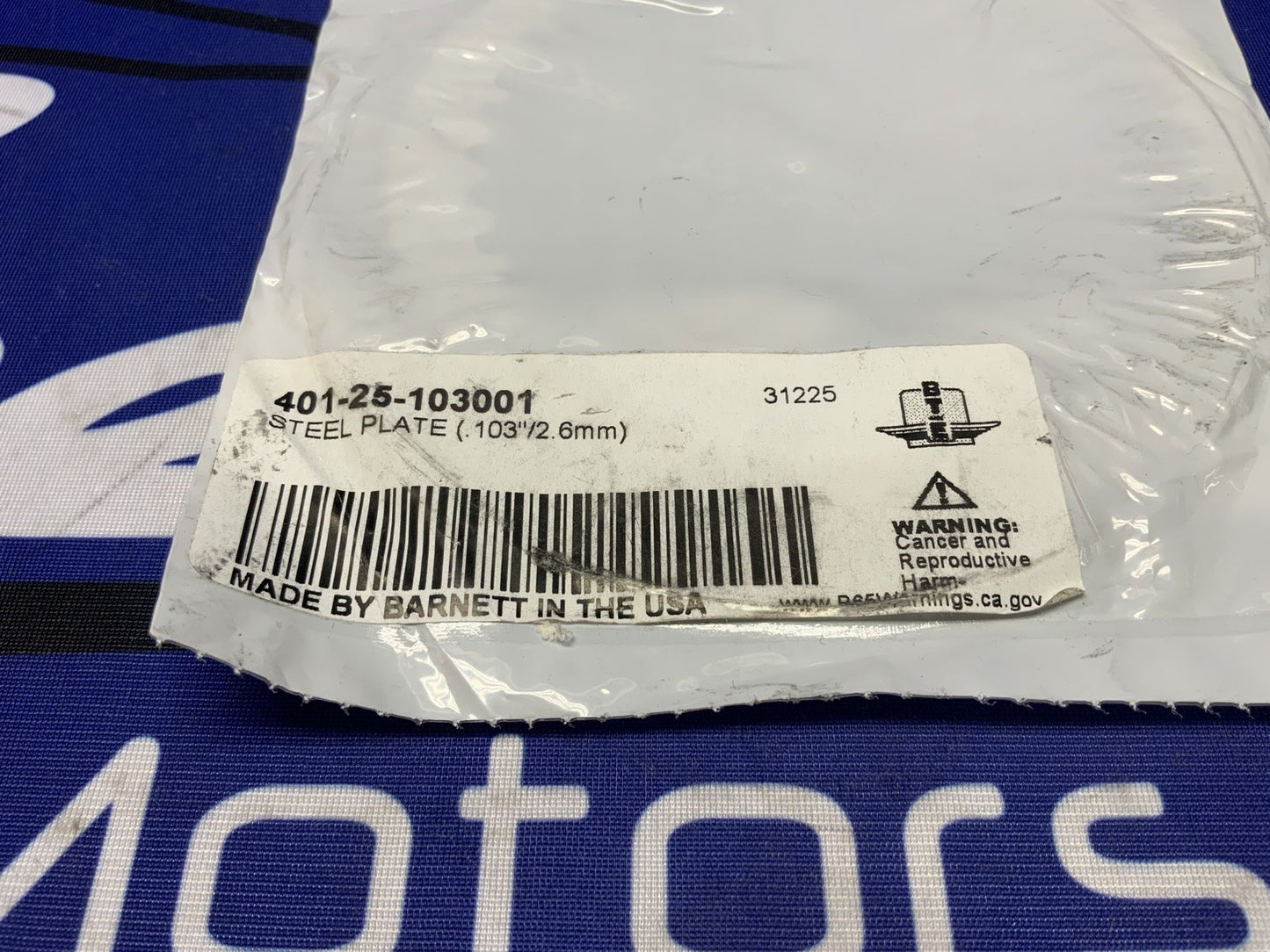 Barnett Steel Clutch Drive Plate 2.6 mm S1000RR 2010-2018 401-25-103001