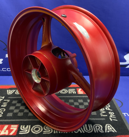 Suzuki Rear Wheel (Red) GSX-R600/750 2023-2024 OEM 64111-14J00-QGY-1