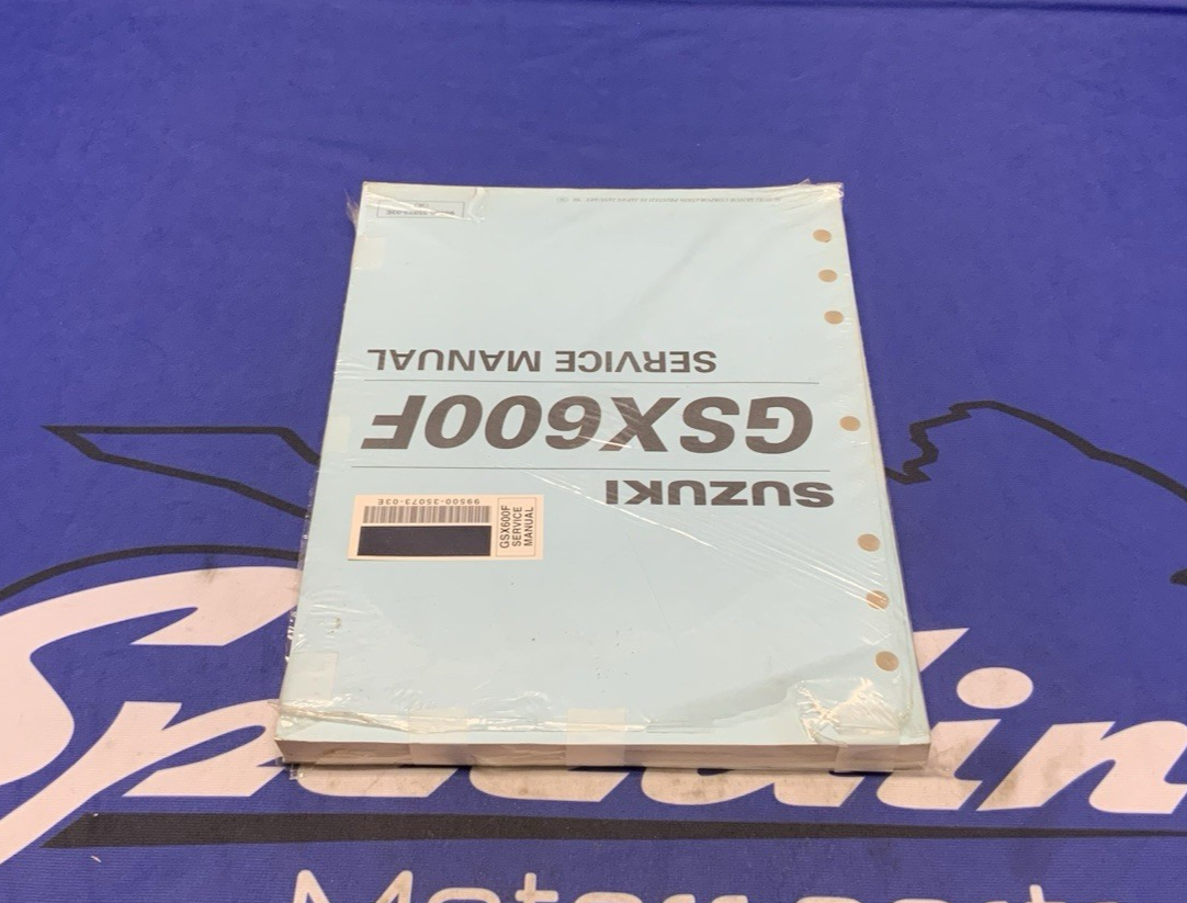 Suzuki GSX600F Katana Service Manual 1998-2003 OEM 99500-35073-03E