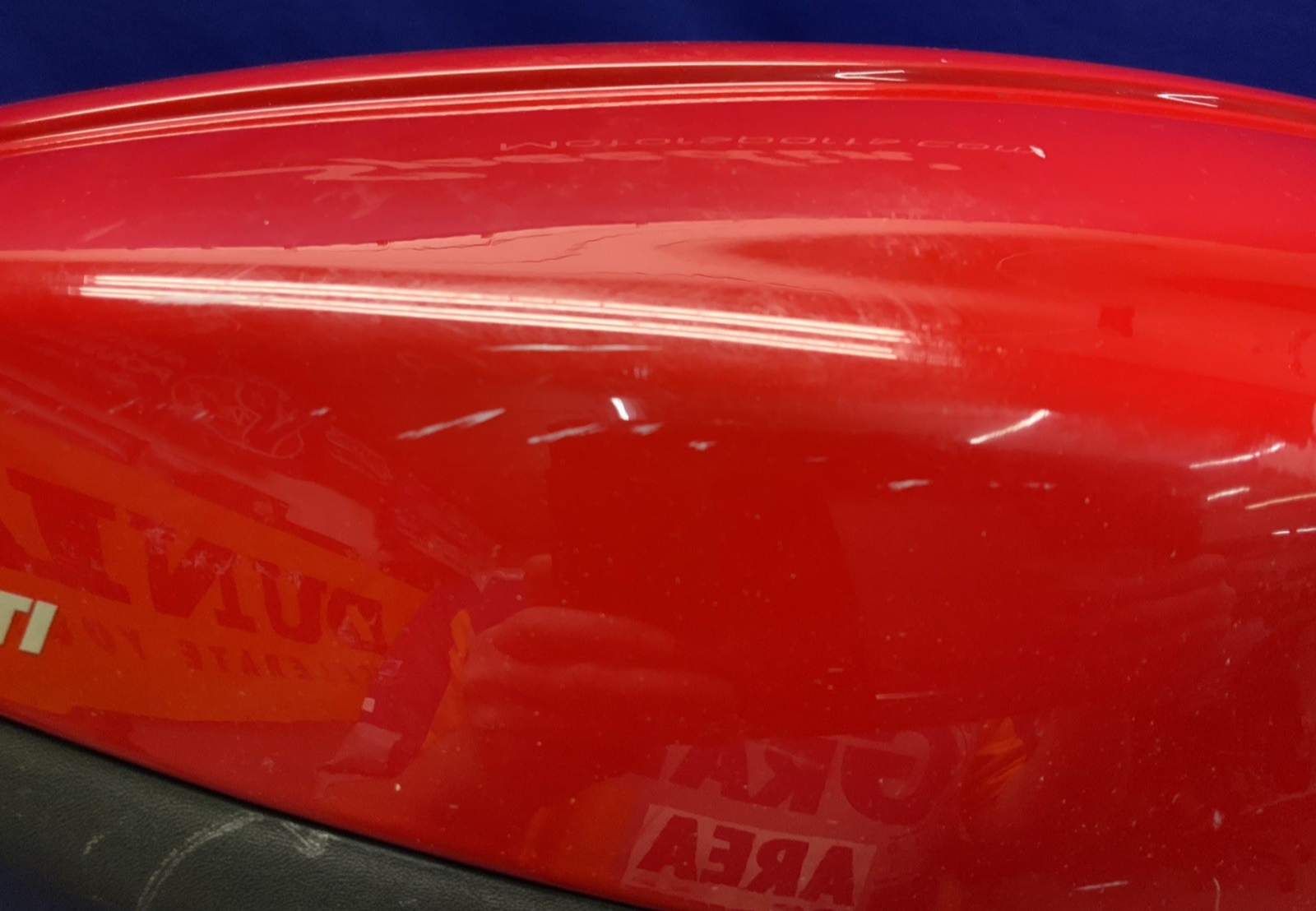 Ducati Saddle Bag Set (Red) STAS 2001-2005 OEM 69810151A/6981016A