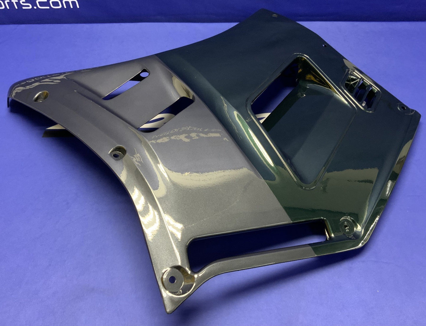 Kawasaki Left Side Fairing (Green/Grey) ZG1000 1997-1998 OEM 55028-1154-3H