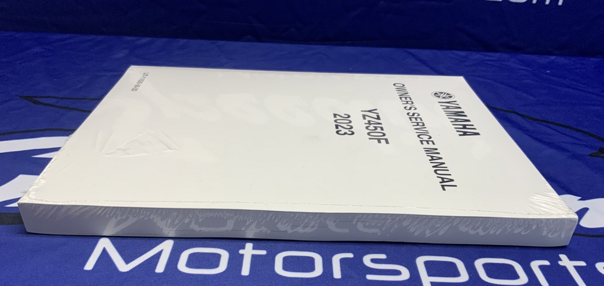 Yamaha Owners Service Manual YZ450F 2023 OEM LIT-11626-36-32
