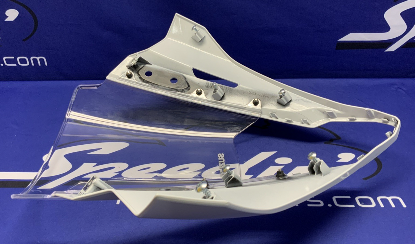 Suzuki Front Cowling W/ Windscreen (Pearl) GSX-8R 24-26 OEM 94410-25L01-QU2-1