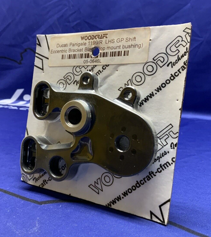 Woodcraft Left Shift Eccentric Bracket 1199 Panigale/S 2012-2014 05-0646L