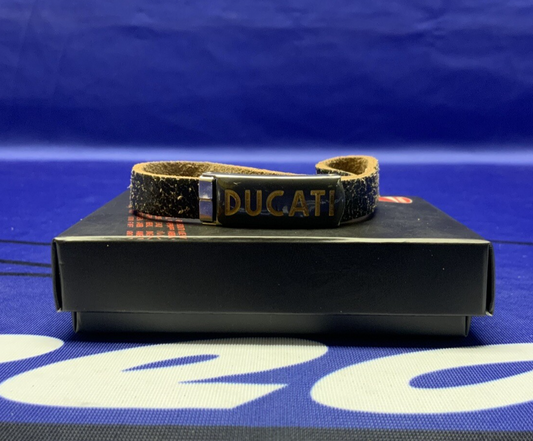 Ducati Retro Leather Bracelet OEM 987680290